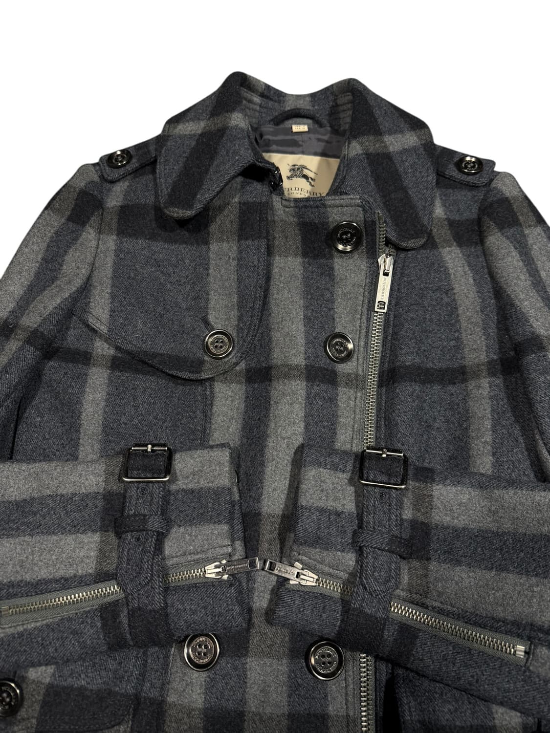 Burberry 버버리 2way 울 더블 자켓 상품이미지2