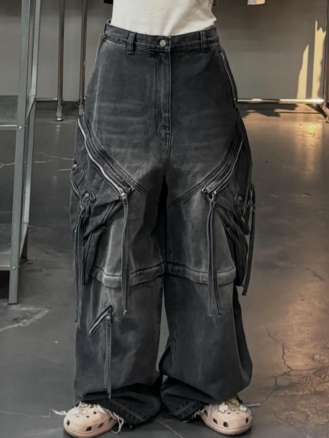 써저리 프로세스 010 컨버터블 데님팬츠 A3639 상품이미지2