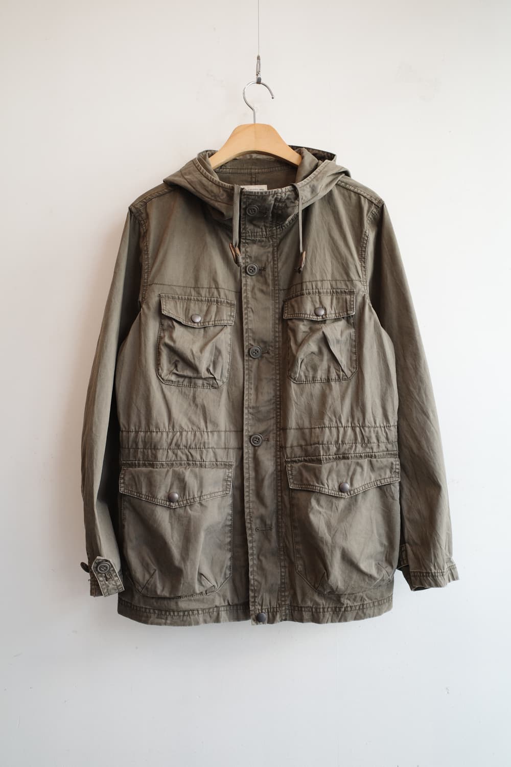 BACK NUMBER 백넘버 투웨이집업 야상 상품이미지1