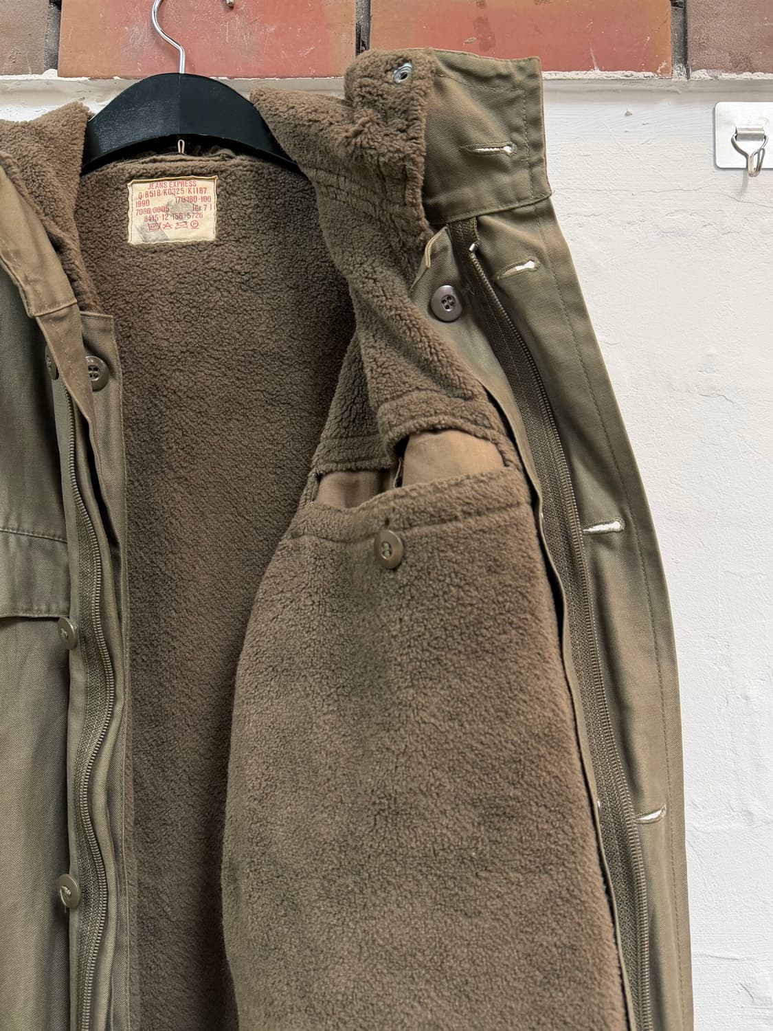 Military 80s 독일군 스노클 필드 파카 야상 L 상품이미지5