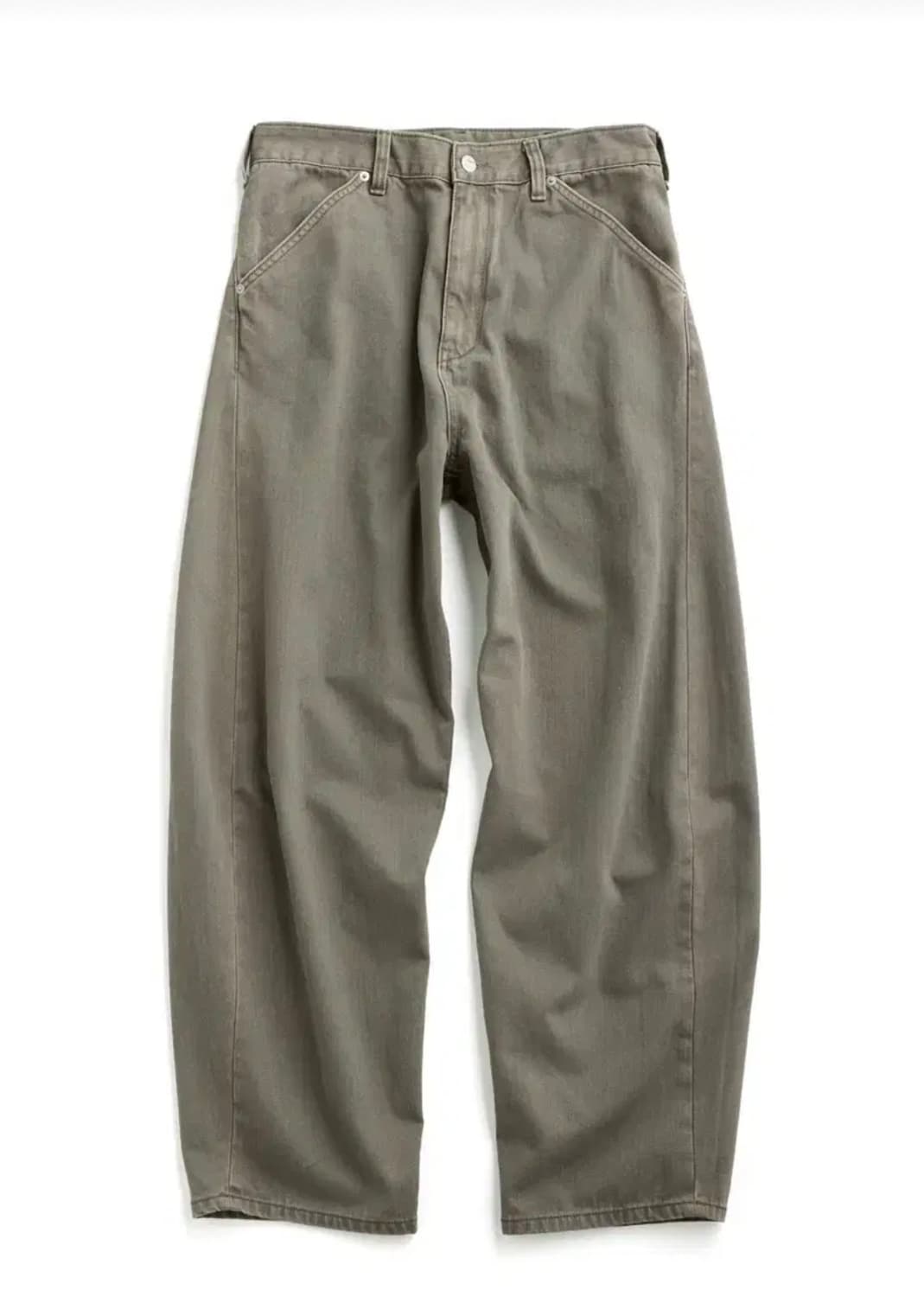 해칭룸 커브진 워시드 올리브 2사이즈 상품이미지1