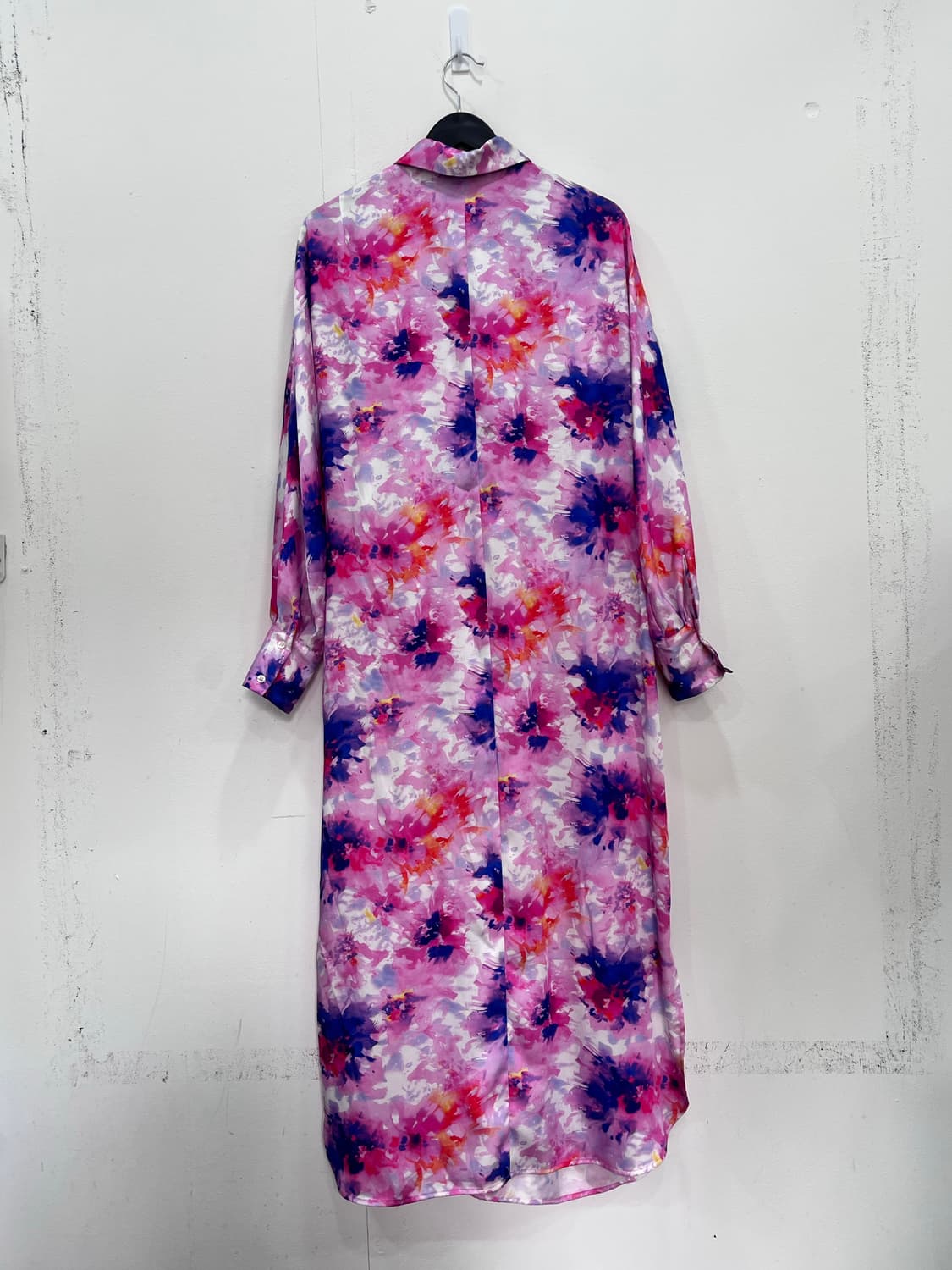 MSGM 밀라노 플라워 리본 롱 셔츠 원피스 IT40 SM 상품이미지6