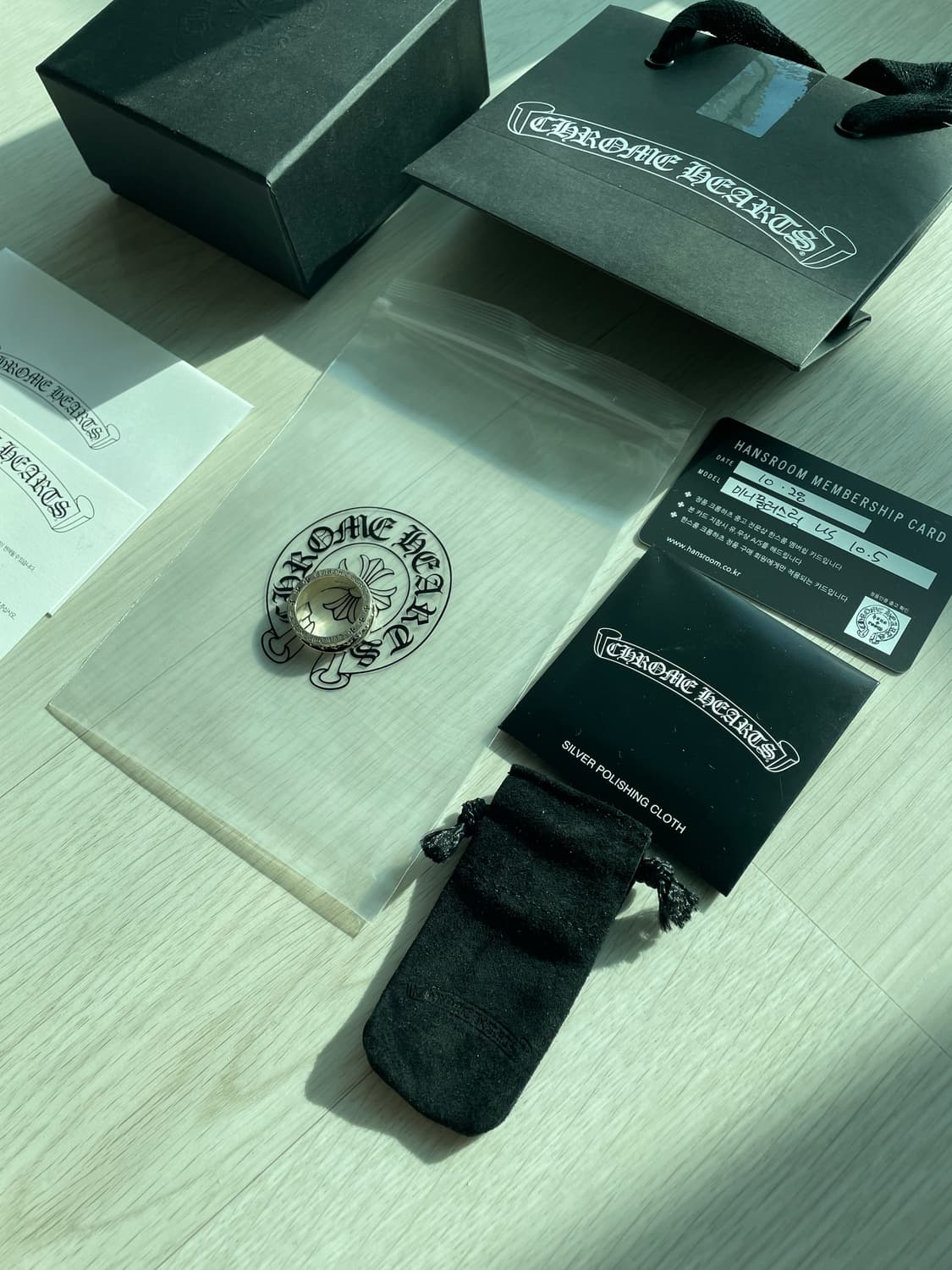 [US10.5] 크롬하츠 미니플러스링 상품이미지4