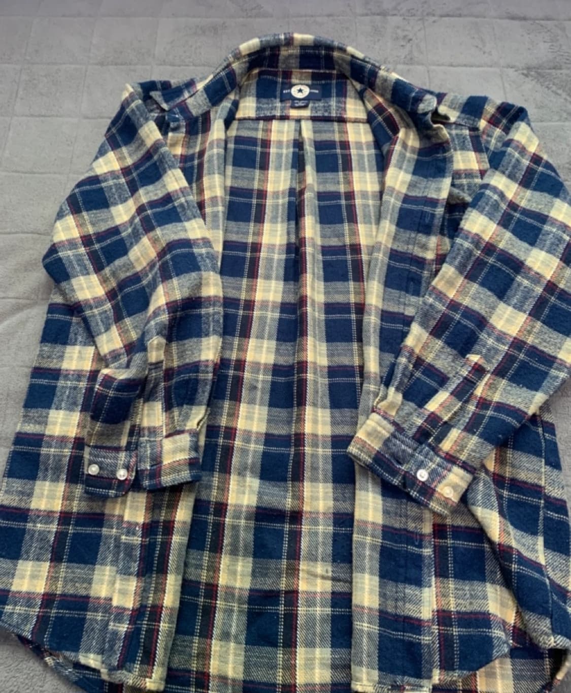 컨버스 재팬 플란넬 체크셔츠 L 상품이미지6