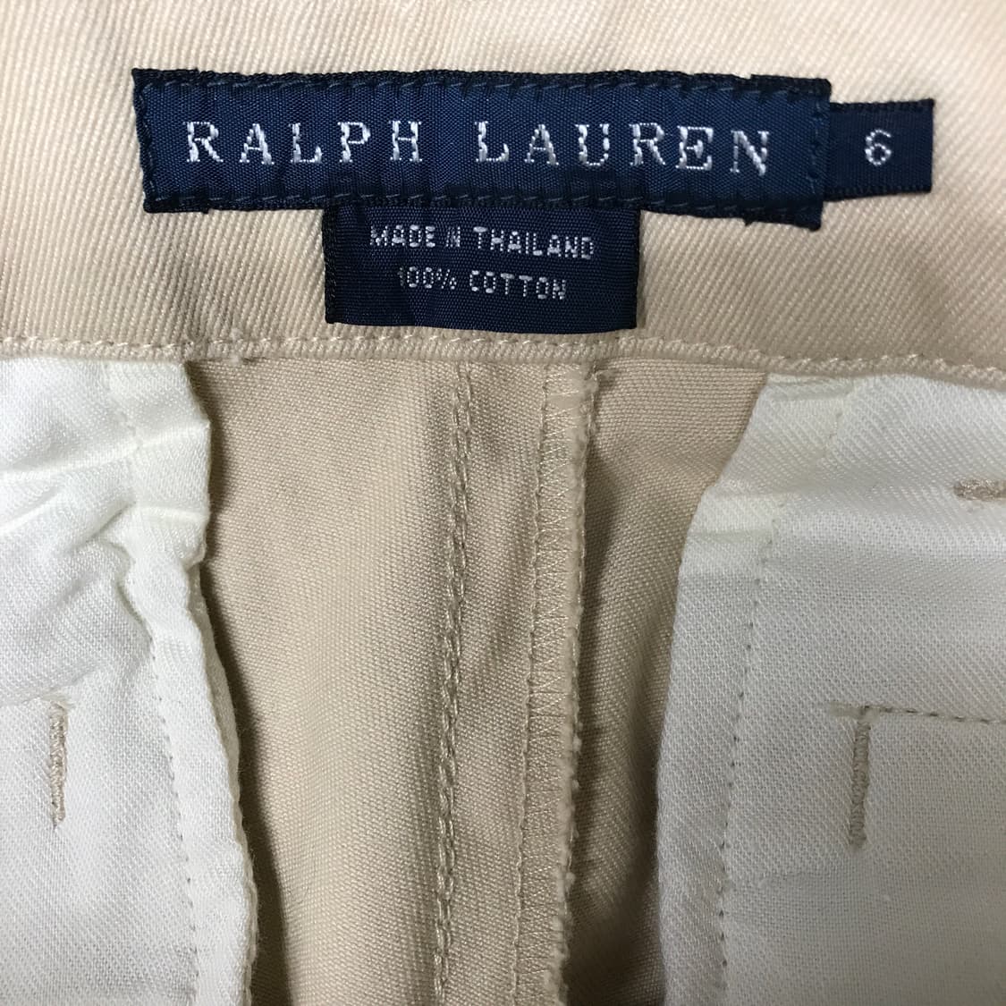 폴로 랄프로렌 베이지 치노 팬츠 6(W) 상품이미지6