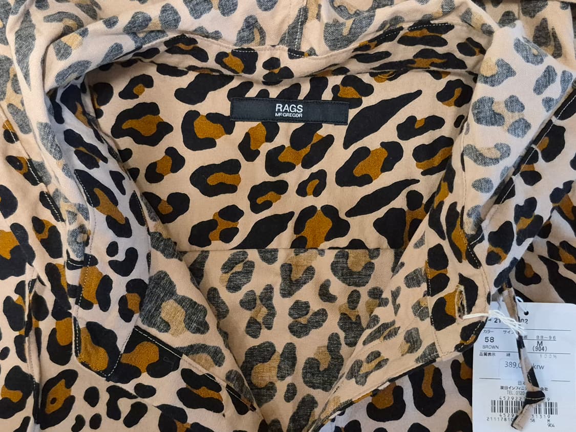 Rags McGREGOR
Leopard hooded shirt (M) 상품이미지4