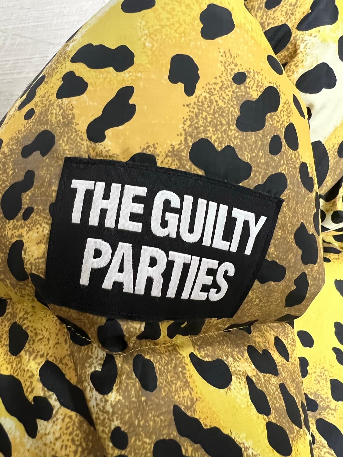 와코마리아 레오파드 다운자켓 19fw 상품이미지5