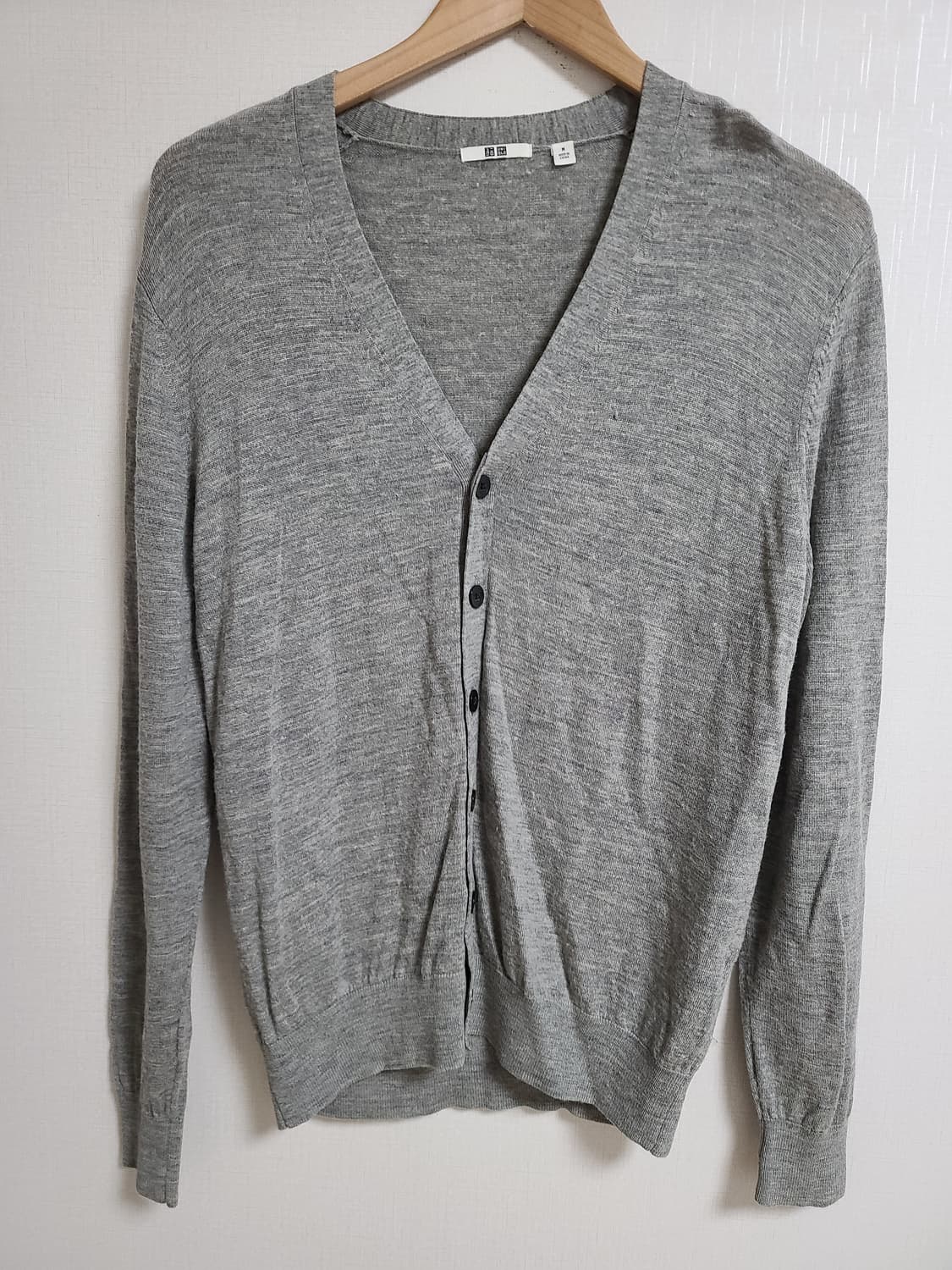 유니클로 울 니트 가디건 m 상품이미지5