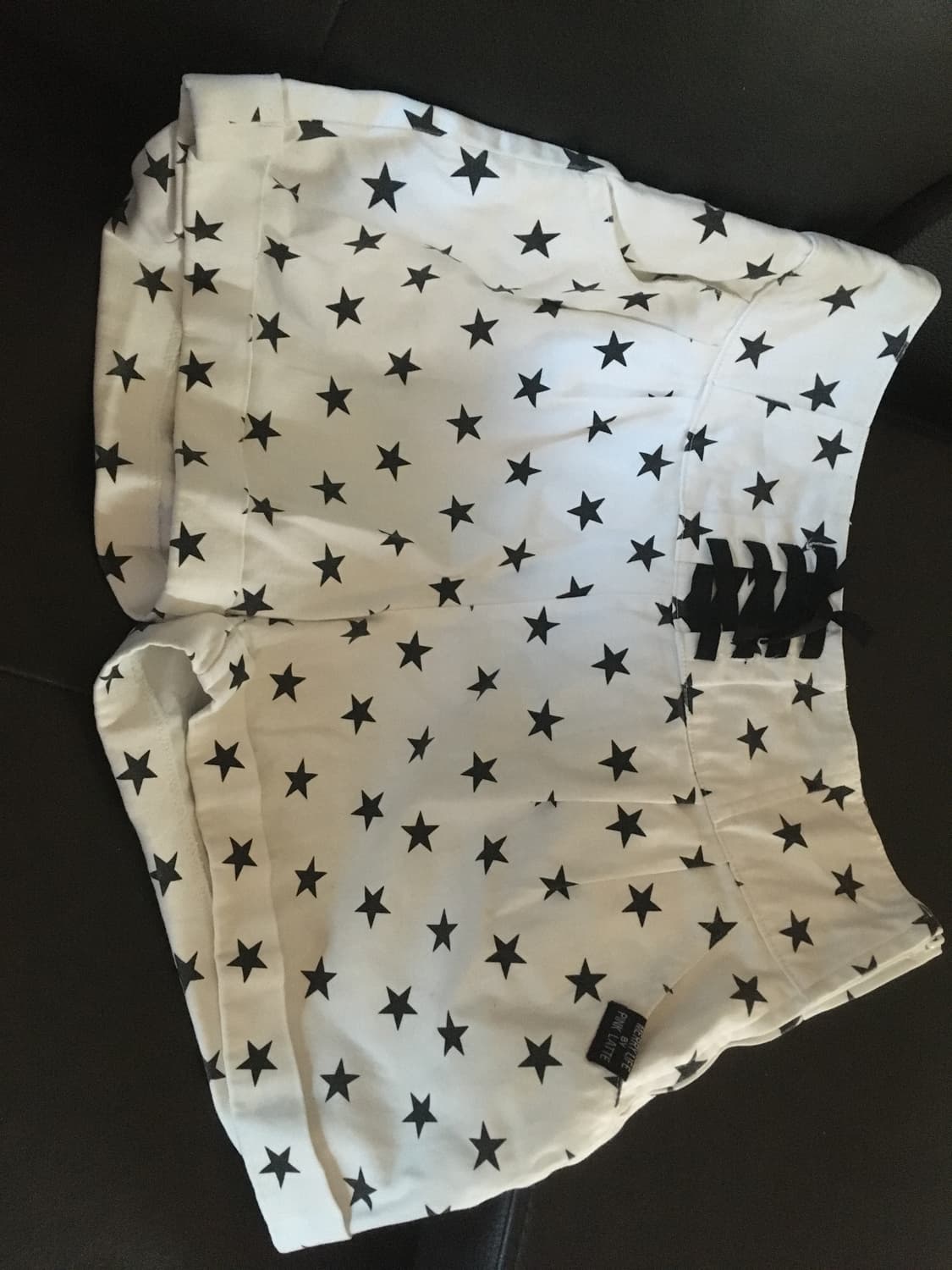 화이트 스타 반바지 상품이미지2