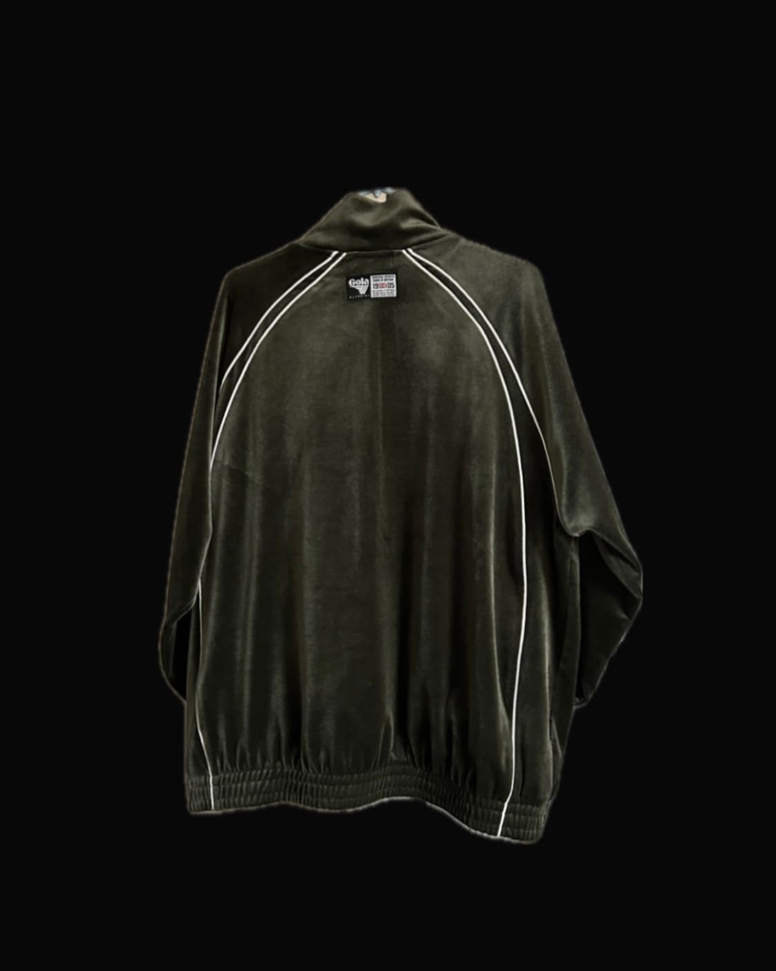 원더플레이스 골라 벨벳 집업 카키 M 남여공용 Gola velvet 상품이미지4