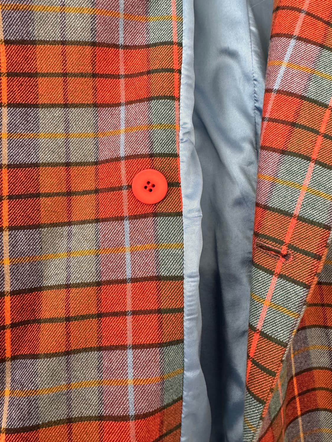 새상품 컨디션 봄 niu 체크 블레이저 XS(44,55사이즈 가능) 상품이미지3