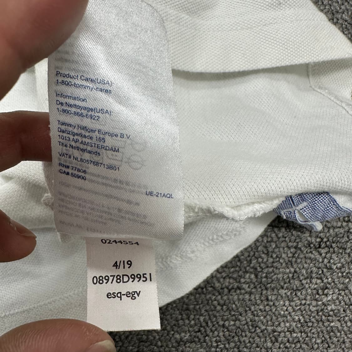 타미힐피거 반팔 카라티 상품이미지5