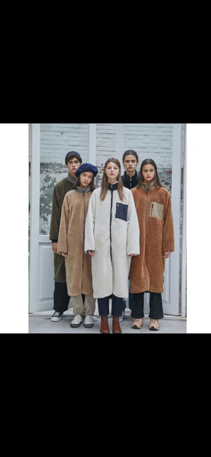 하이드아웃 롱 후리스 자켓 이효리 후리스 상품이미지7