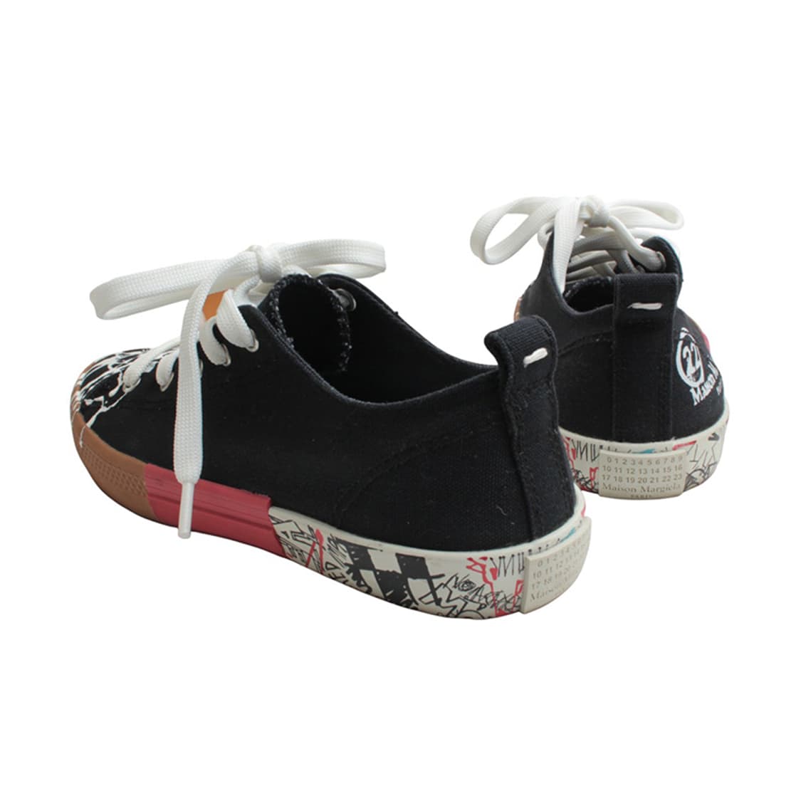 메종 마르지엘라 프린트 스니커즈 36 반 상품이미지4