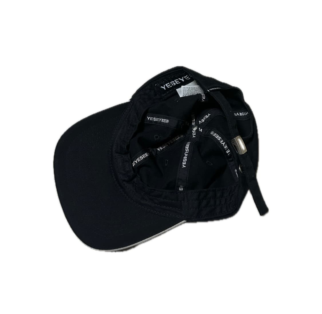 예스아이씨 sandwich cap 모자 블랙 상품이미지4