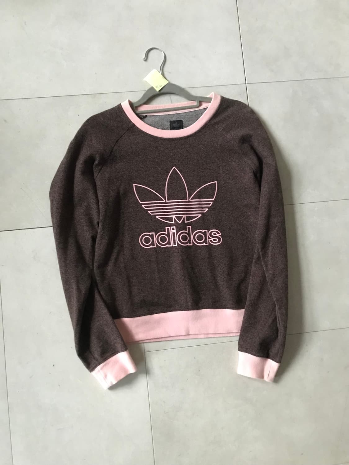 아디다스 00s 브라운 빅로고 맨투맨 상품이미지9