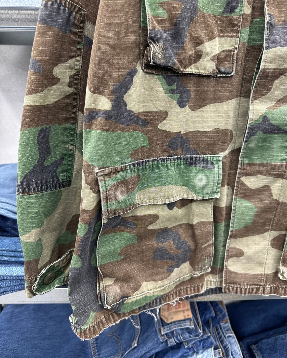 (S-R)80'S WOODLAND ARMY JACKET-M1836 상품이미지4