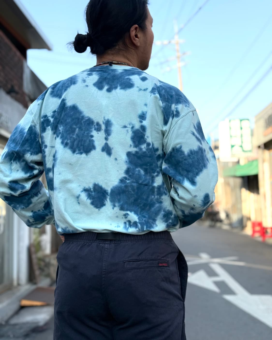 챔피온 리버스위브 재팬 스크립 로고 타이다이 티셔츠 XL 상품이미지9