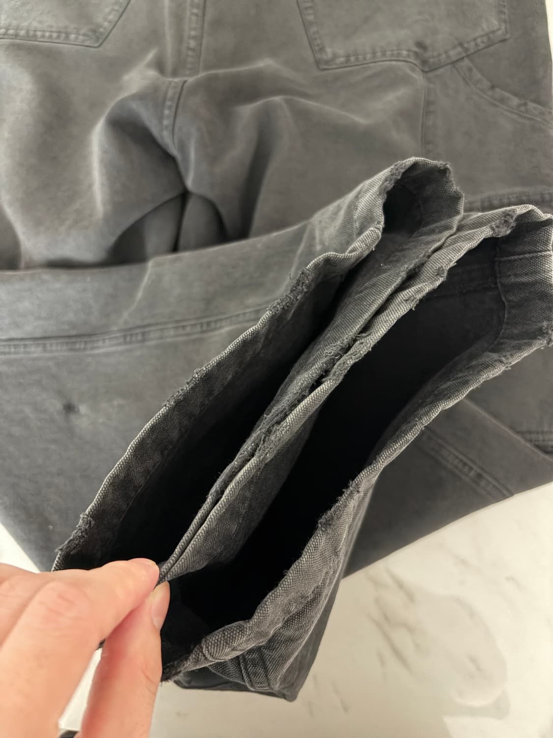 발렌시아가 스케이터 크롭 카펜터 워크팬츠 S 상품이미지5