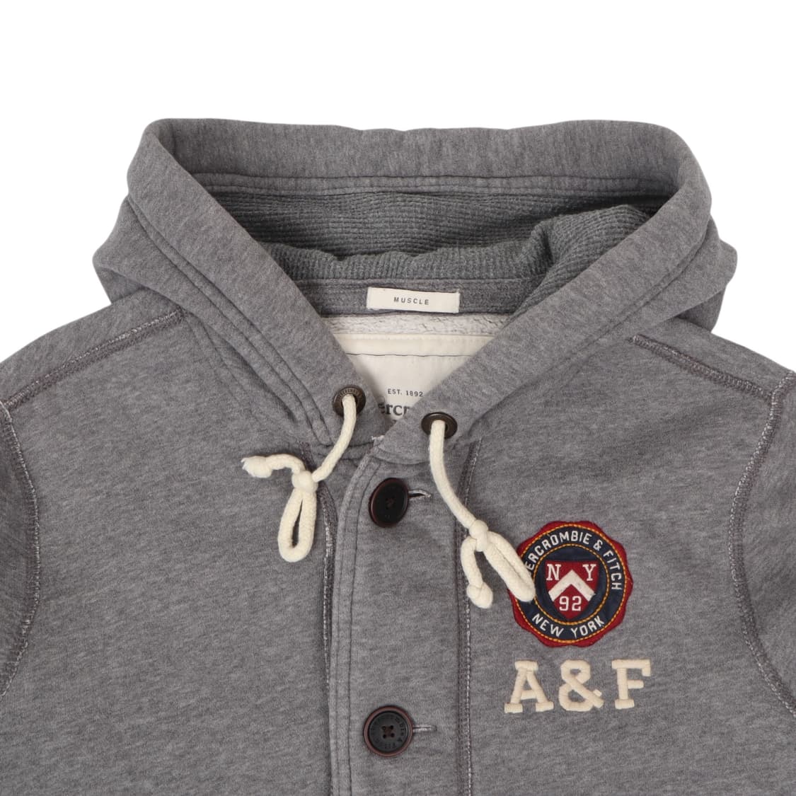 아베크롬비 a&f 버튼 후드집업 상품이미지2