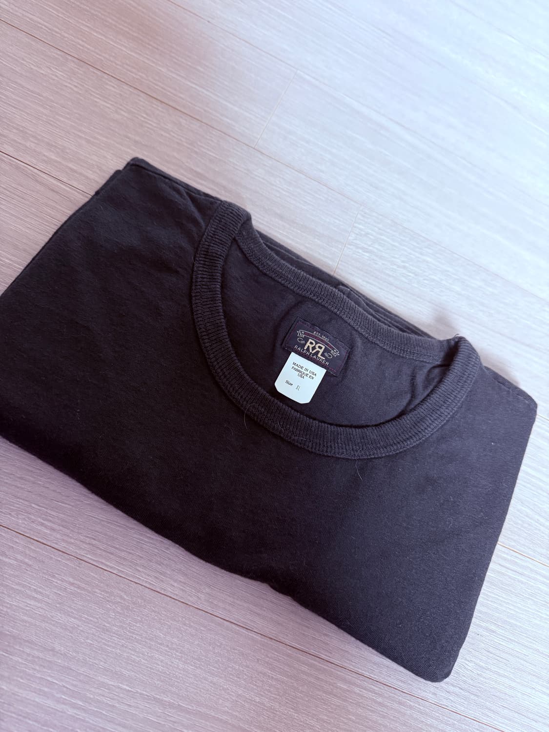 rrl 더블알엘 투팩 블랙 xl 상품이미지1