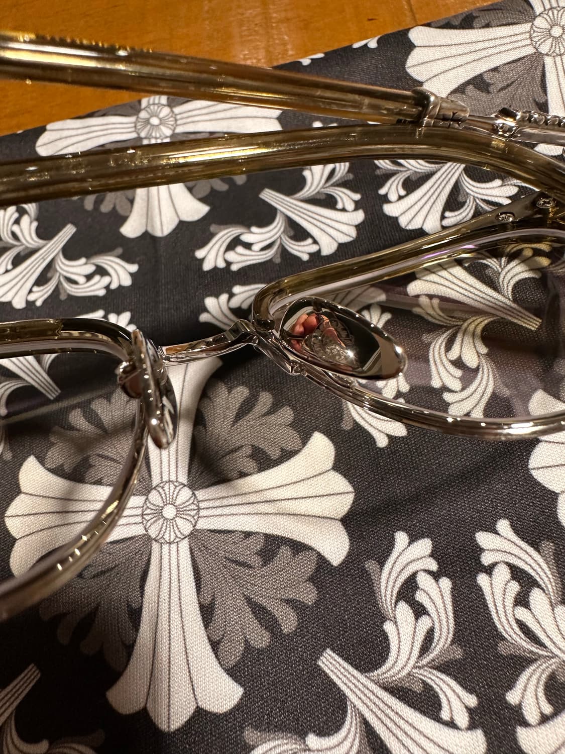 크롬하츠 버티컬스마일2 안경 아미 실버 상품이미지7