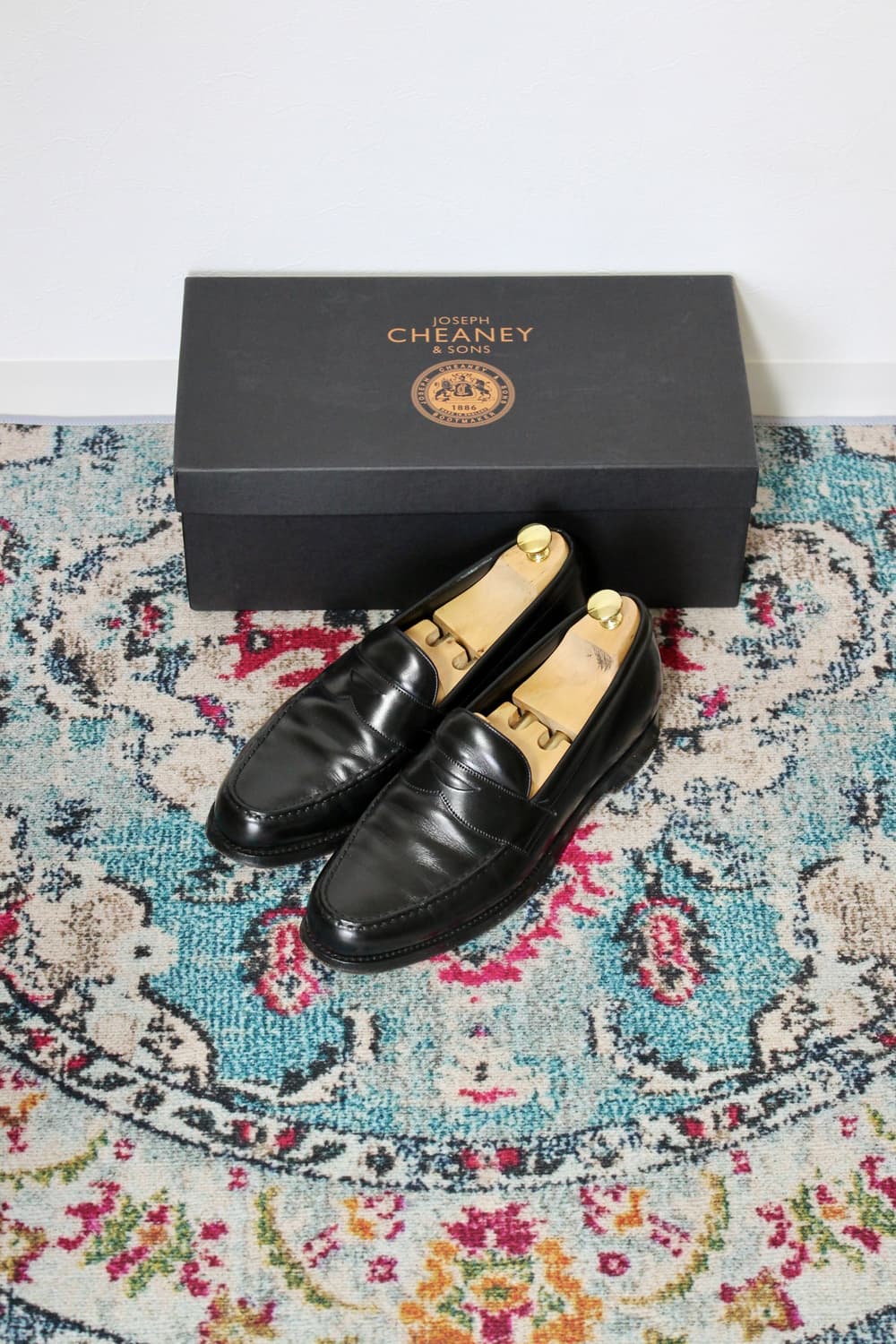 조셉치니 허드슨 블랙 로퍼 8F 상품이미지2