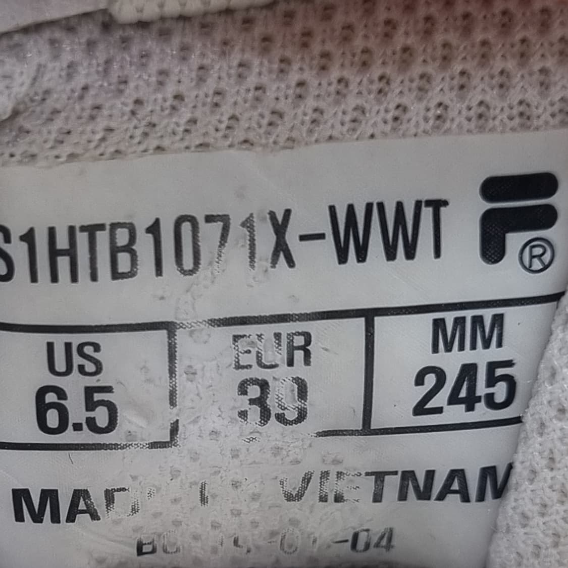 휠라 디스럽터2 운동화 245 상품이미지6