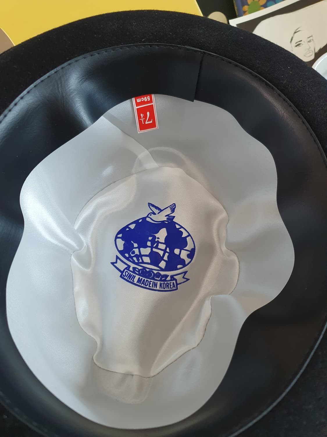 SINIL 검정 페도라 59cm 상품이미지3