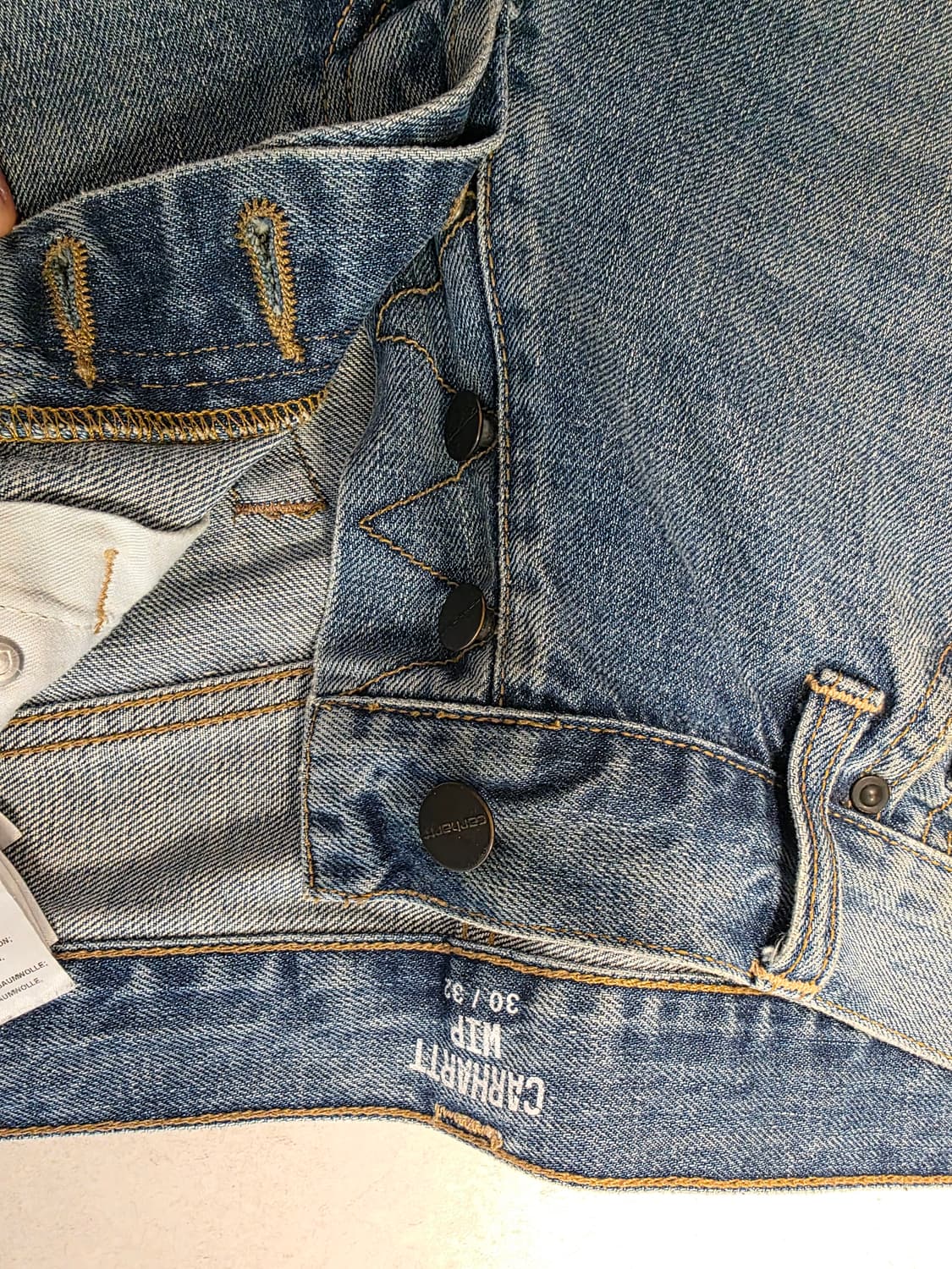 Carhartt Klondike 칼하트 클론다이크 데님 팬츠 상품이미지5