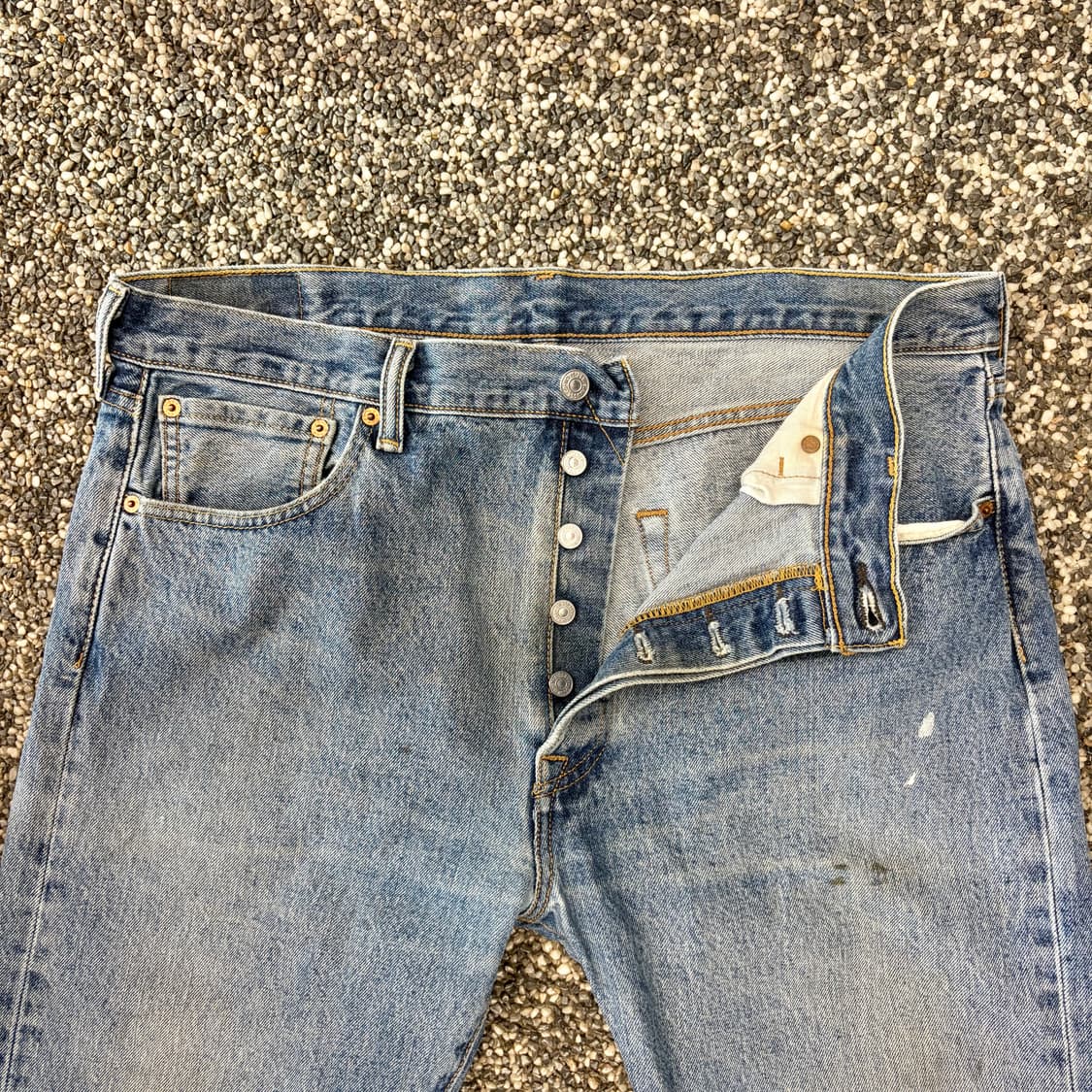 리바이스 501 더티 워싱 데님 (36) 상품이미지3