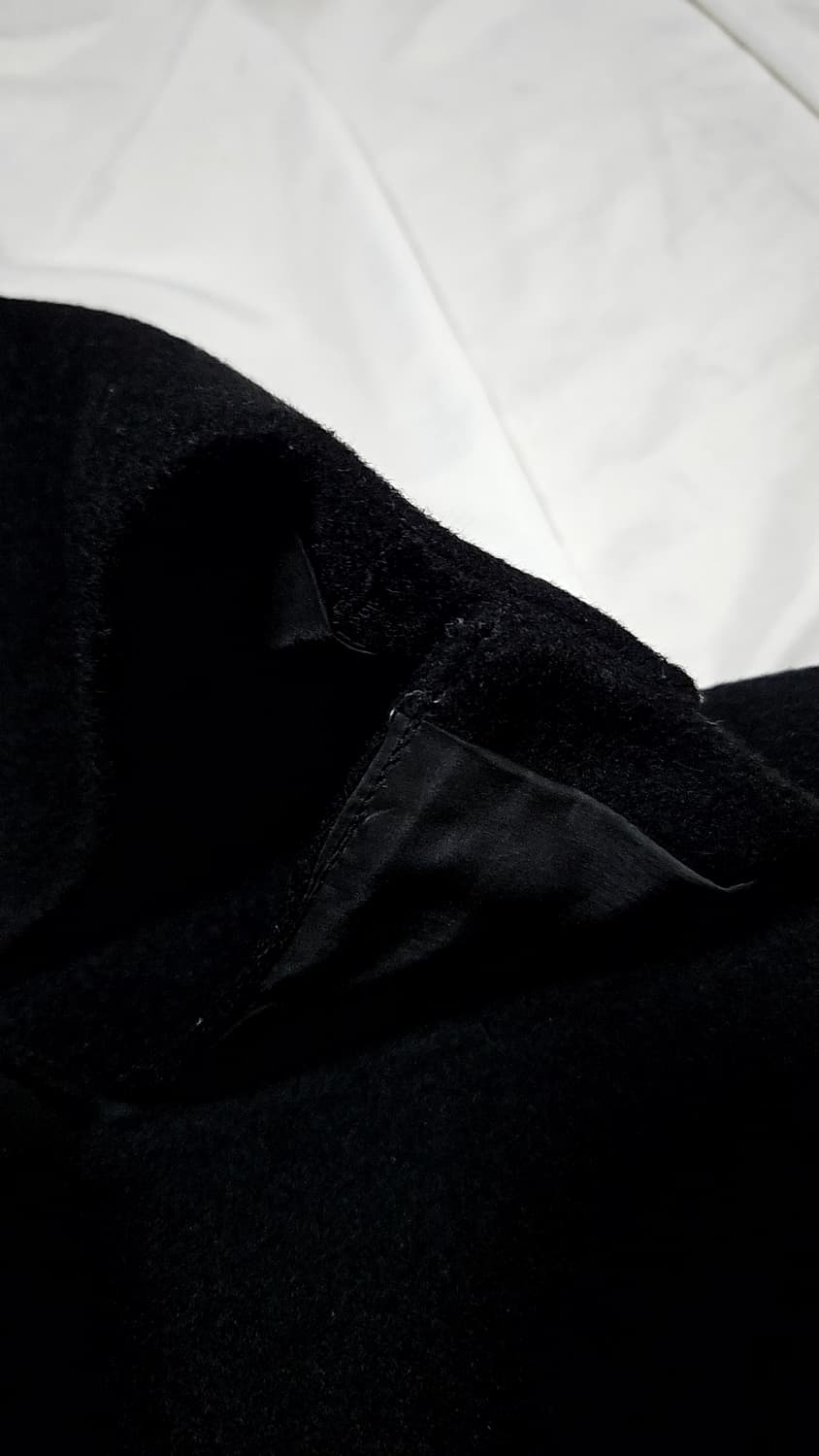 아모멘토 25FW 싱글 브레스티드 코트 블랙 M사이즈 팝니다 상품이미지6