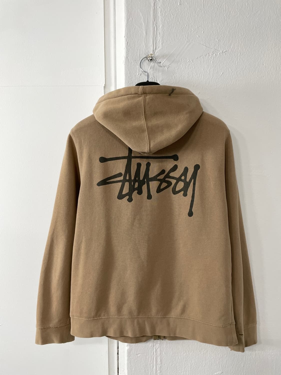 스투시 스탁 로고 베이직 후드집업  상품이미지1