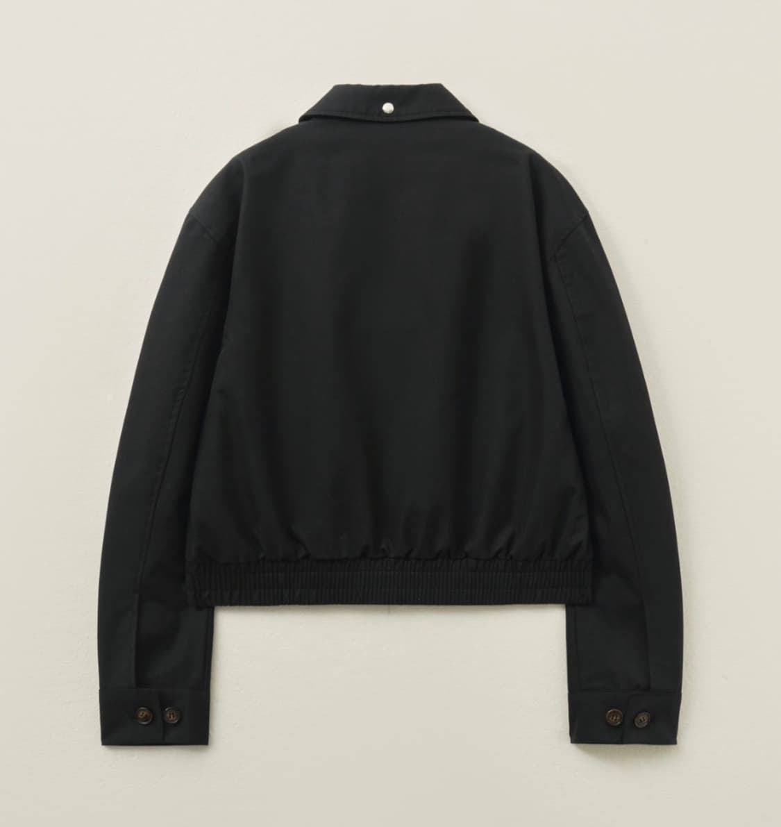 세터 테오 코튼 칼라 숏 자켓 블랙(ws) 상품이미지2