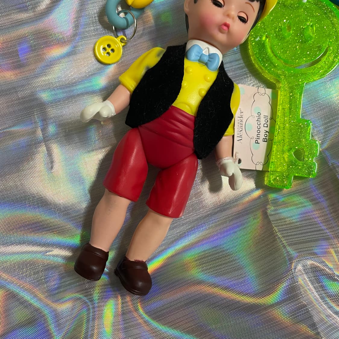 빈티지 피노키오 맥마담 인형키링 상품이미지4