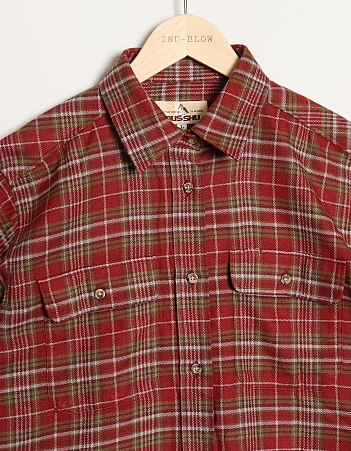 MUS SHU Check Shirts 상품이미지3