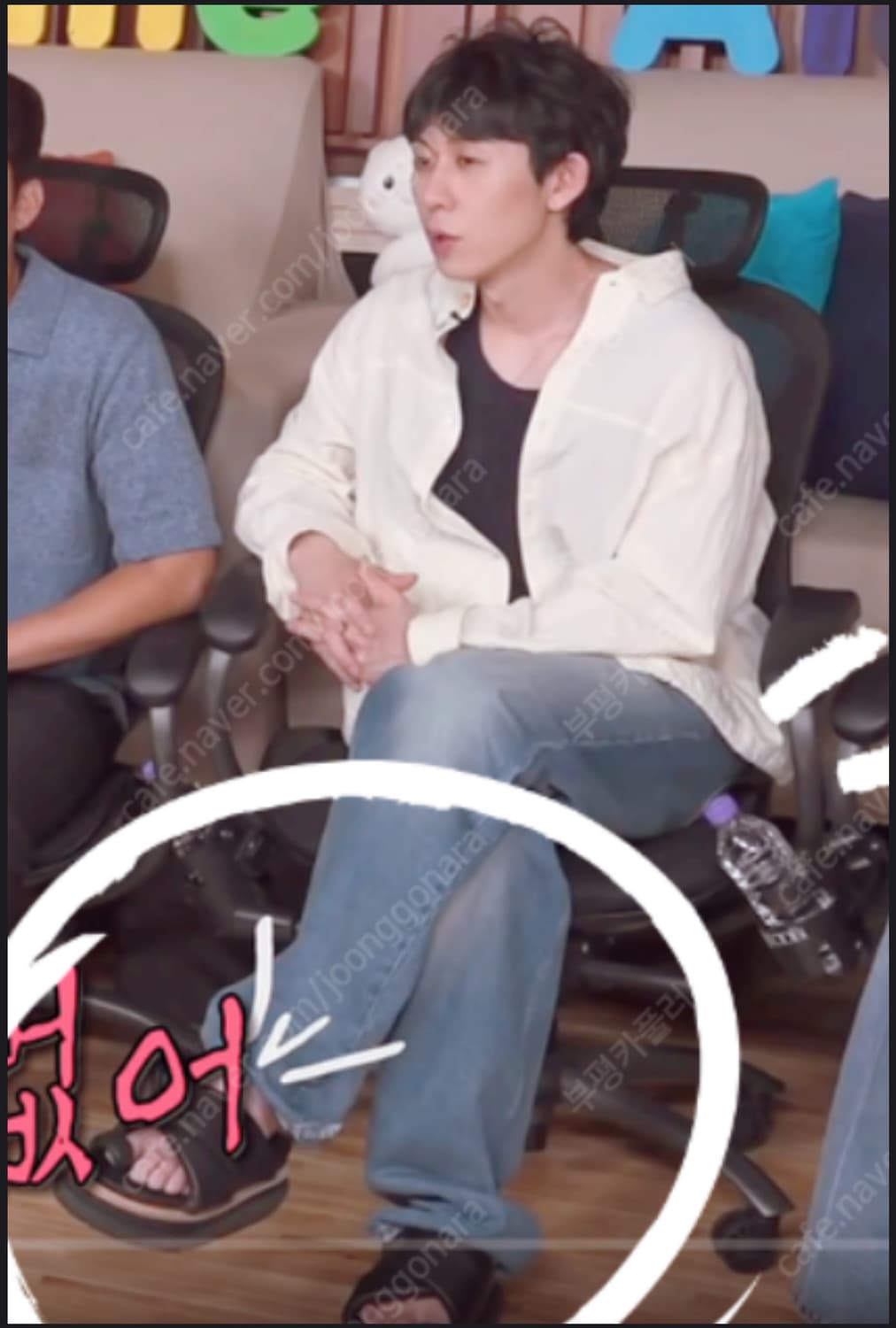 [43] 사카이 멀티솔 샌들 블랙 코쿤 슬리퍼 상품이미지10