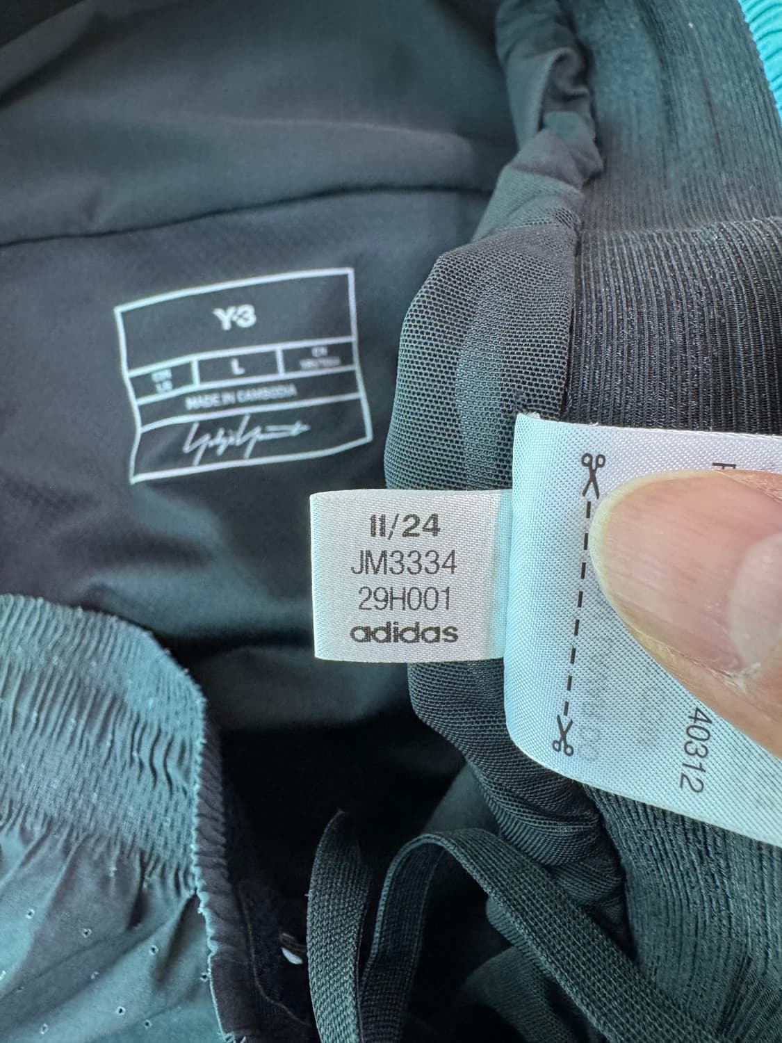 아디다스 Y-3 5인치 러닝 쇼츠 L(JM3334) 상품이미지6