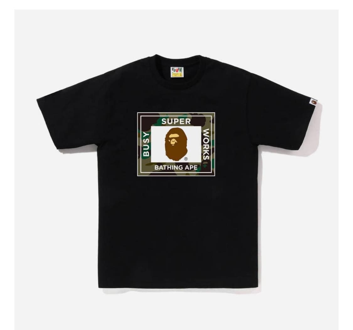 베이프 카모 반팔 L 상품이미지1