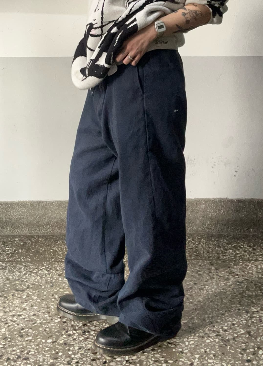 90s DICKIES 네이비 치노팬츠 상품이미지3