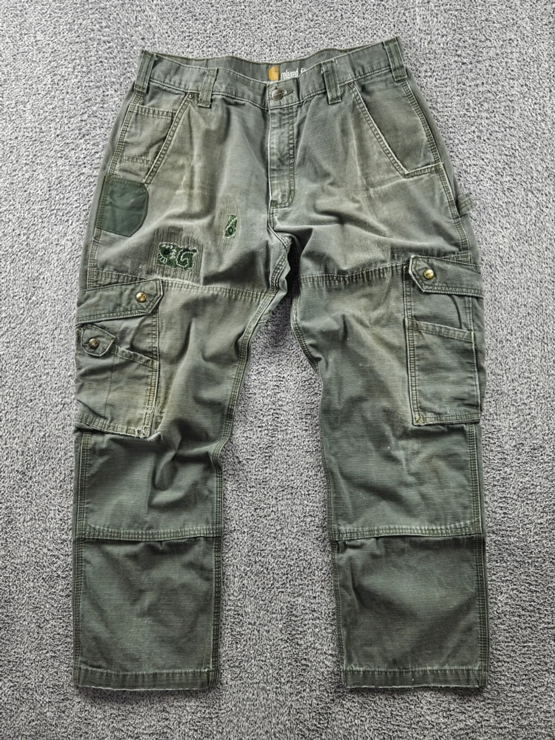 칼하트 리페어 립스탑 카고 워크 팬츠 ( 36X30 ) / 11052 상품이미지1