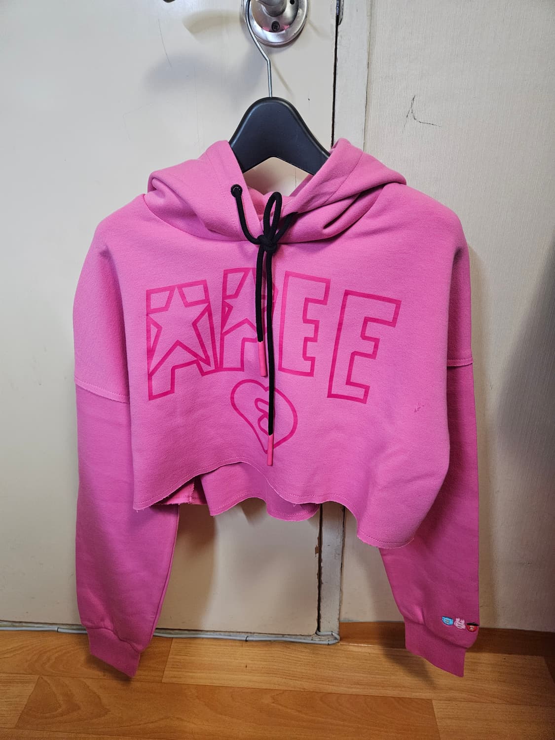 S) 베이프 에이피 Bape Apee 크롭 후드티 상품이미지2