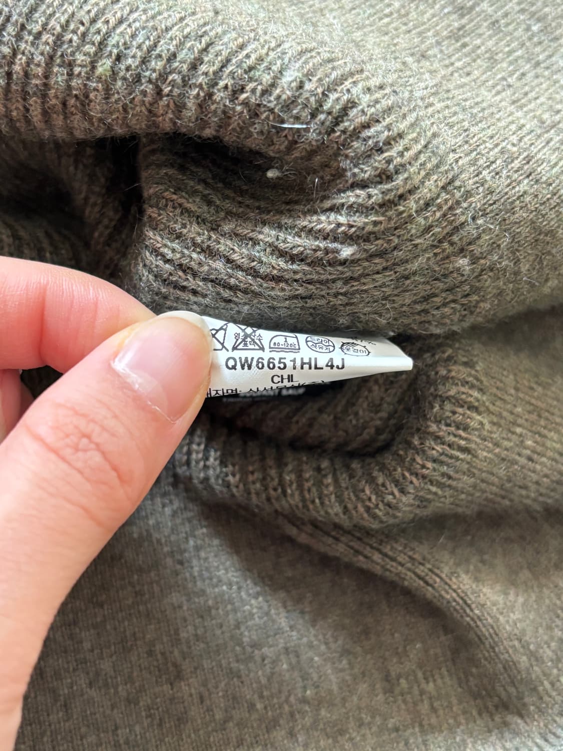 Helmut Lang 헬무트랭 캐시미어 벨크로 니트 상품이미지9