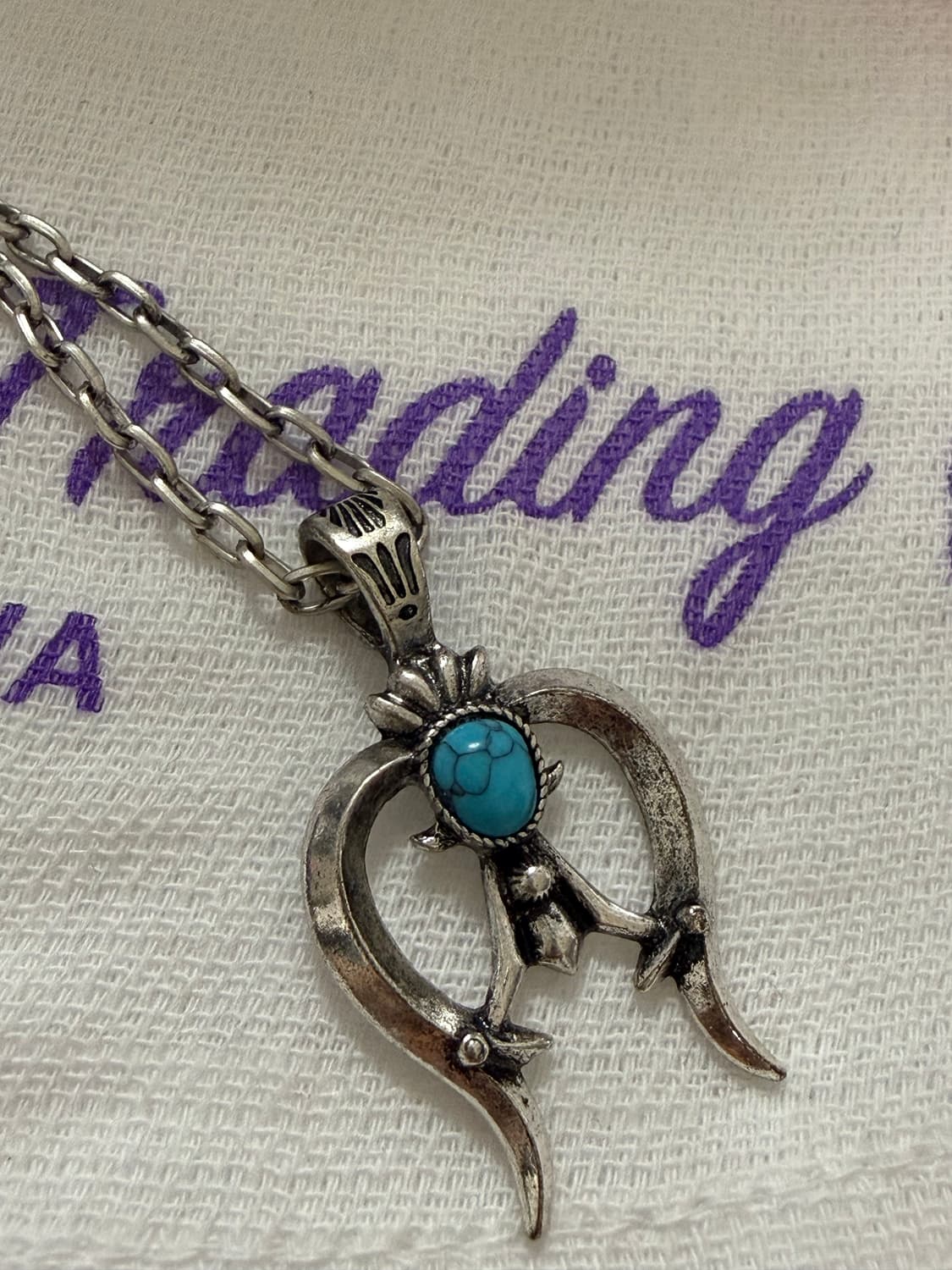 터키석 삼지창 목걸이 상품이미지1