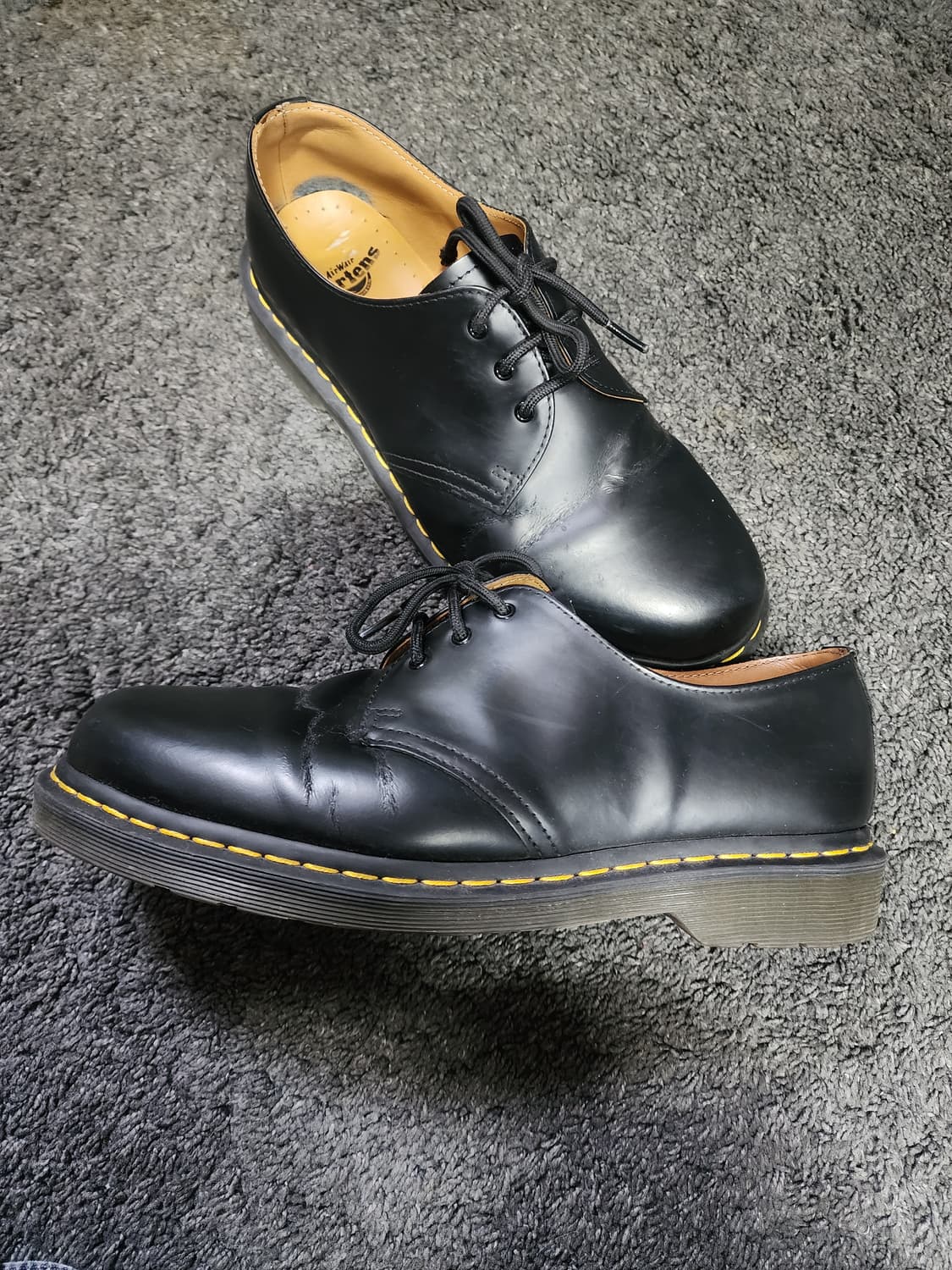 닥터마틴 블랙 더비 슈즈 uk9  280 상품이미지1