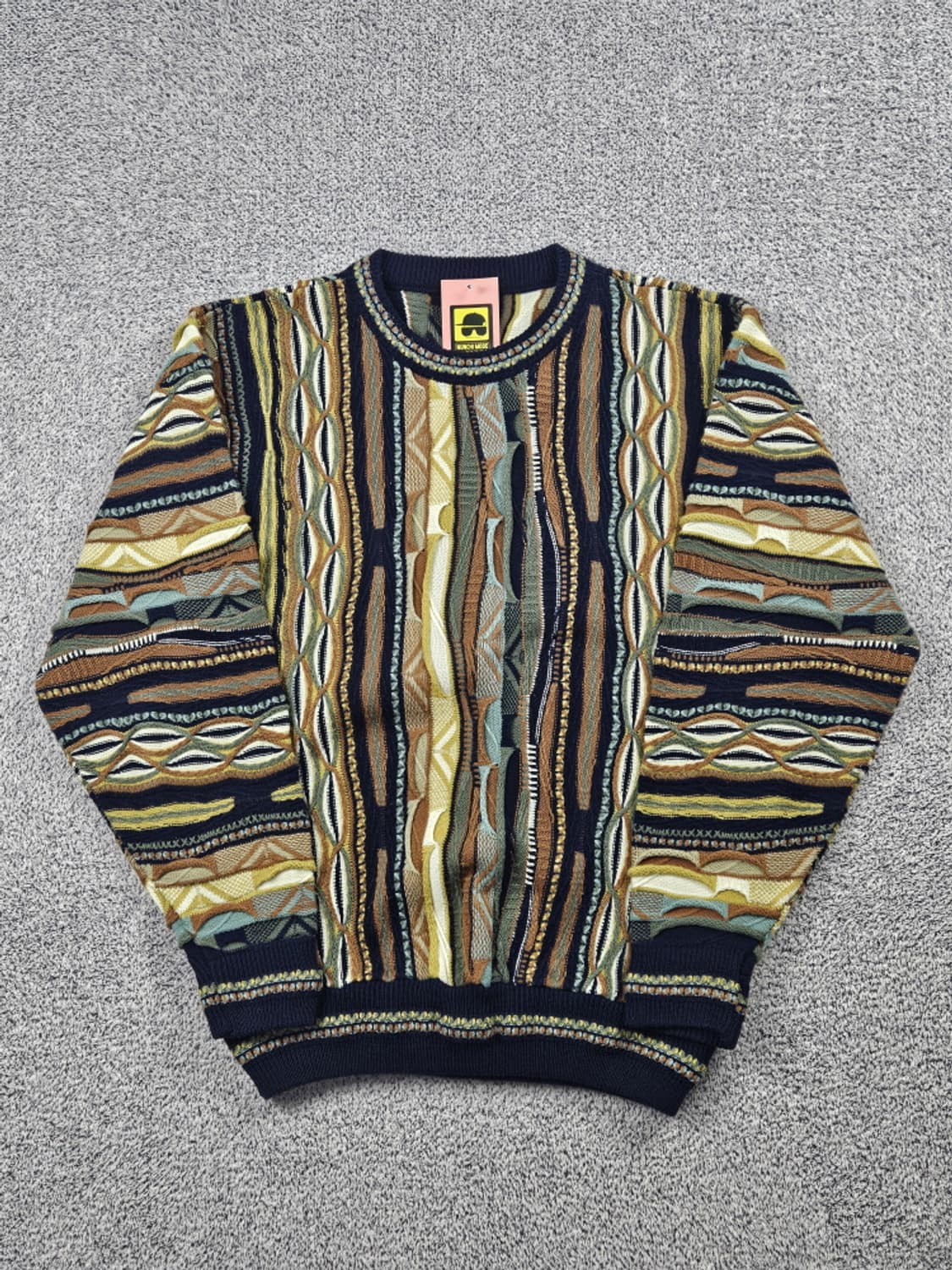 빈티지 쿠지 ST 입체 텍스처 케이블 니트 (상세설명참조) / 10496 상품이미지2