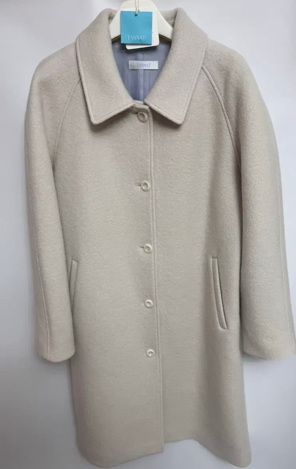 타낫 Dew long coat ivory 듀 롱 코트 아이보리 상품이미지4