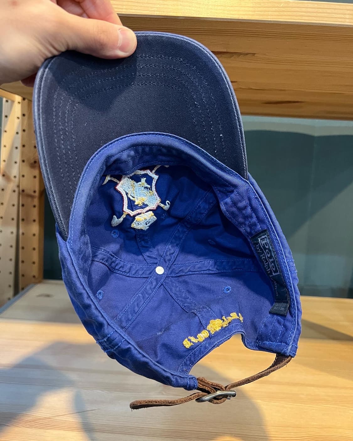 폴로 랄프로렌 자수 볼캡 (레더 스트랩) 상품이미지7