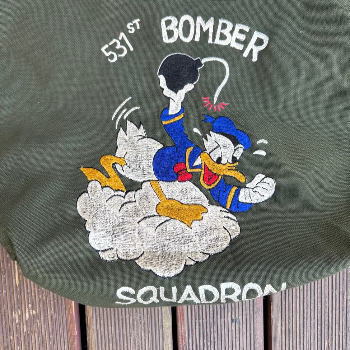 디즈니 도날드덕 봄버 스쿼드론 토트백 상품이미지2