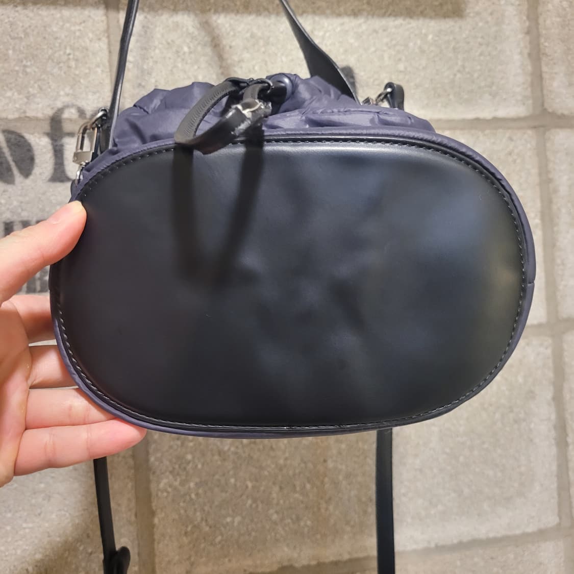 구호 패딩 복조리백 상품이미지6